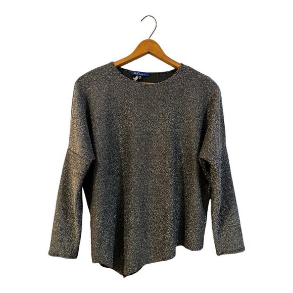 H2O In Style Asymmetrical Top Sparkle Metallic Lurex Plus Size 1X - Picture 1 of 4